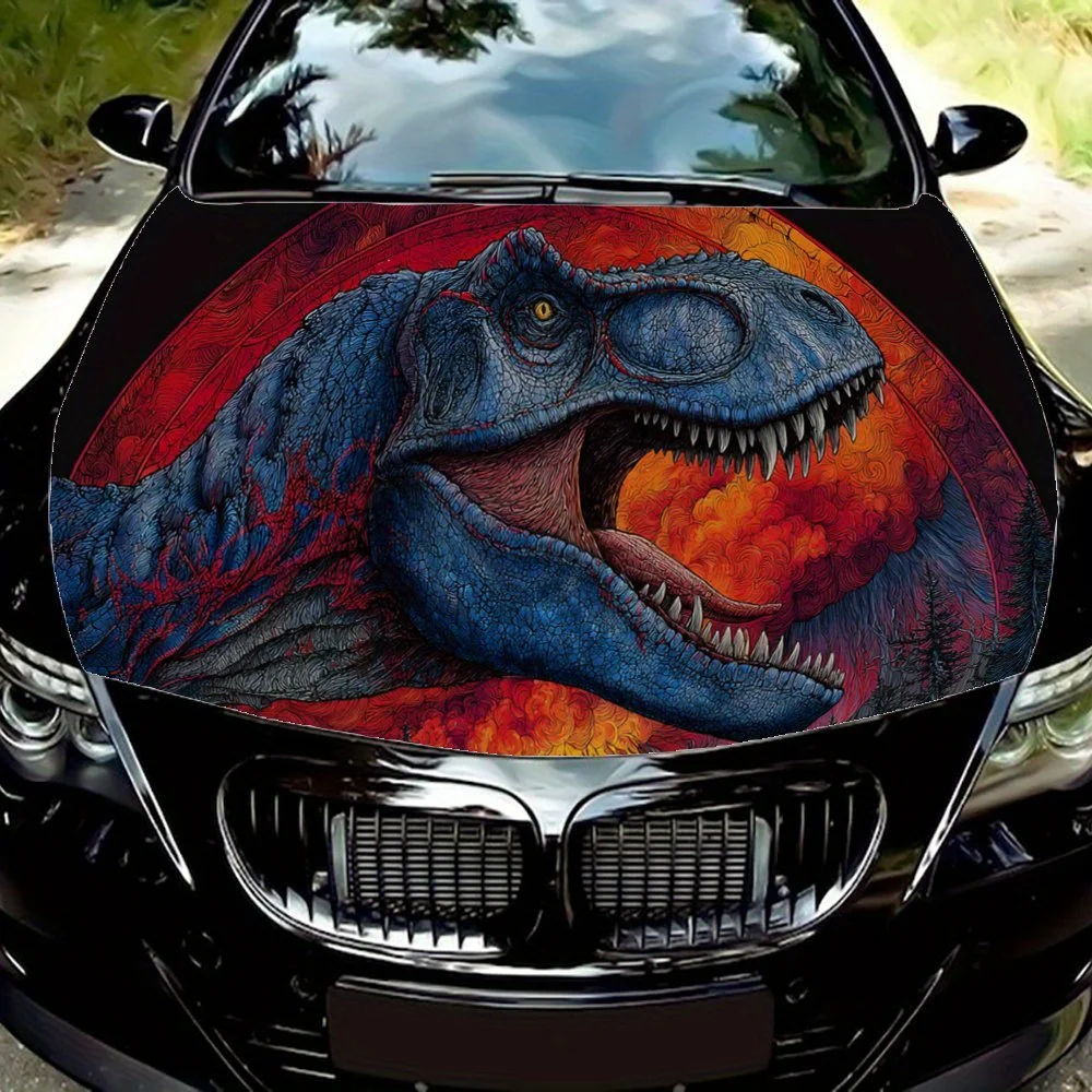 Наклейки на капот автомобиля с принтом «Ревущий тираннозавр Рекс», водонепроницаемые самоклеящиеся, устойчивые к царапинам, легко приклеиваемые, прочные автомобильные ПВХ
Наклейки на капот автомобиля с принтом «Ревущий тираннозавр Рекс», водонепроницаемые самоклеящиеся, устойчивые к царапинам, легко приклеиваемые, прочные автомобильные ПВХ
