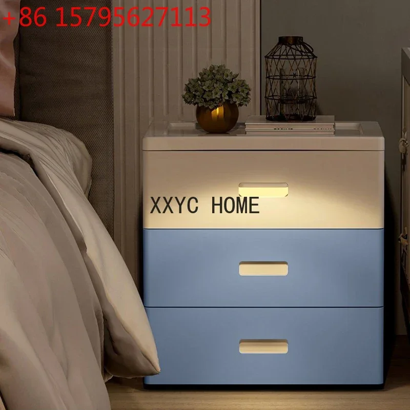 Unique Smart Bedside Table Console Layers Minimalist Storage Nightstands Nordic Drawers Tables De Nuit Chest Drawers Bedroom
Unique Smart Bedside Table Console Layers Minimalist Storage Nightstands Nordic Drawers Tables De Nuit Chest Drawers Bedroom