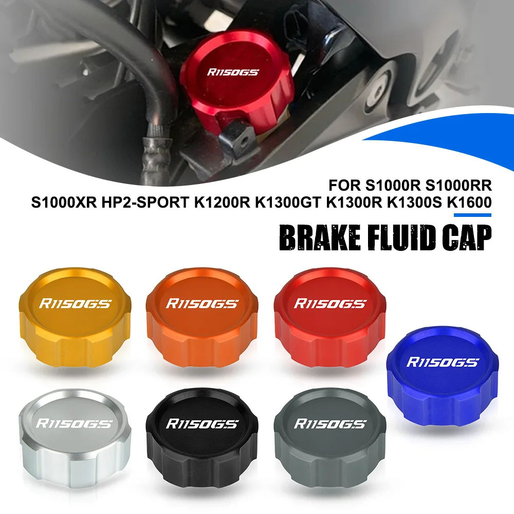 Motorcycle For BMW K1600 GT GTL R1100GS R1150GS R1200GS ADV R1200S R nineT Rear Brake Fluid Reservoir Cover Caps Accessories
Motorcycle For BMW K1600 GT GTL R1100GS R1150GS R1200GS ADV R1200S R nineT Rear Brake Fluid Reservoir Cover Caps Accessories