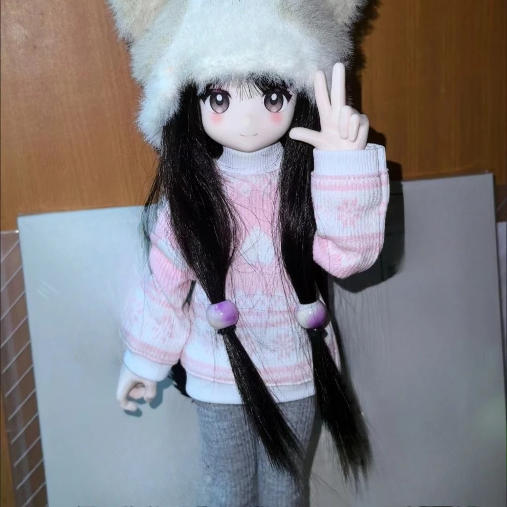 Doll's Clothes for 1/3 1/4 1/6 Male Female Bjd Doll Girl Toys Long Sleeved Dress Up Gift 60/40/30cm Doll Accessories, No Doll
Doll's Clothes for 1/3 1/4 1/6 Male Female Bjd Doll Girl Toys Long Sleeved Dress Up Gift 60/40/30cm Doll Accessories, No Doll