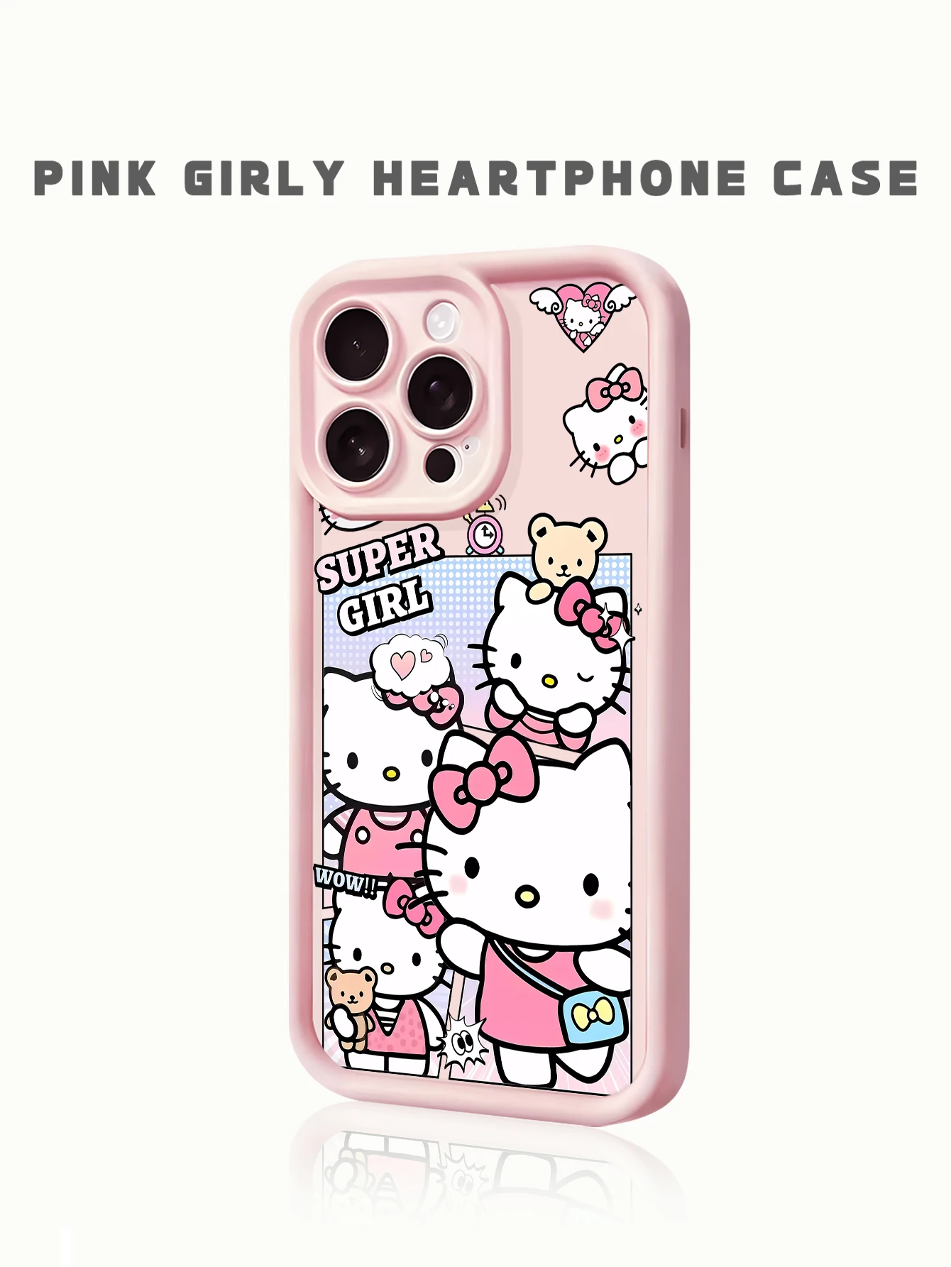 Hello Kitty “Super Girl” comic-style case alert! Pink, bold, and totally iconic!iPhone15/16/17/13/11/14promax/air/12
Hello Kitty “Super Girl” comic-style case alert! Pink, bold, and totally iconic!iPhone15/16/17/13/11/14promax/air/12