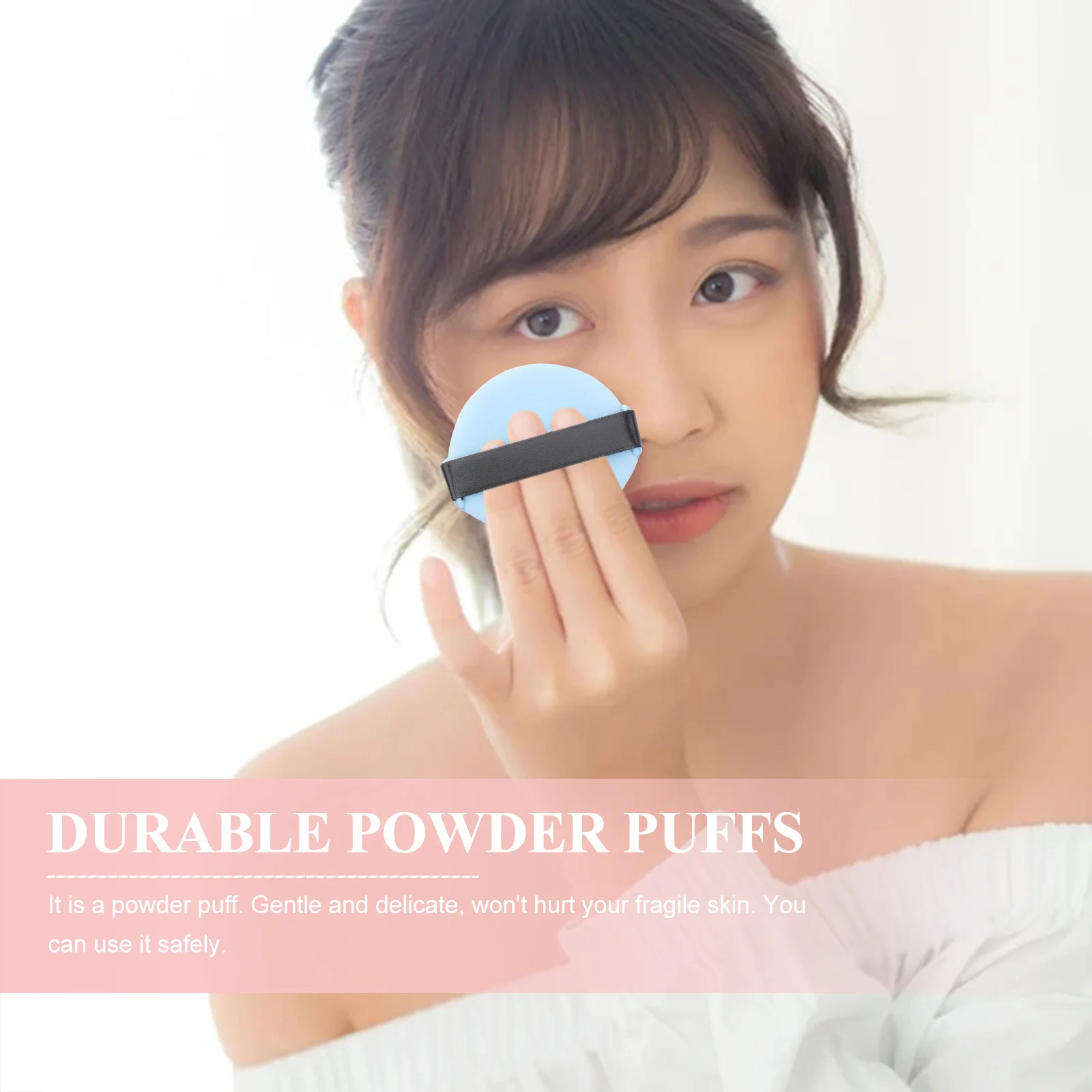 4Pcs Double-Sided Makeup Puff Premium Soft Powder Pads for Even Coverage Lightweight Design Ideal for Touch-Ups on-The-Go
4Pcs Double-Sided Makeup Puff Premium Soft Powder Pads for Even Coverage Lightweight Design Ideal for Touch-Ups on-The-Go