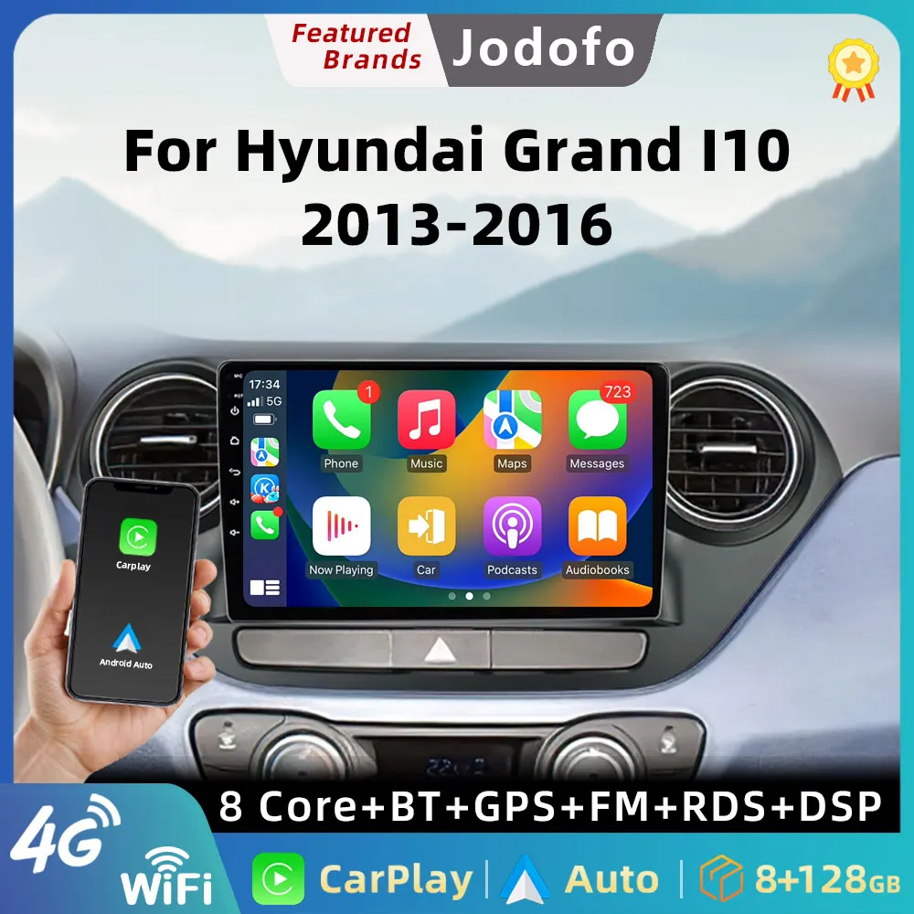 2Din Car Radio For Hyundai Grand I10 2013-2016 Multimedia Video Player Stereo Navigation GPS Carplay Wifi 4G Android 12
2Din Car Radio For Hyundai Grand I10 2013-2016 Multimedia Video Player Stereo Navigation GPS Carplay Wifi 4G Android 12
