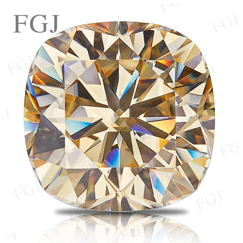 Moissanite Diamond Rare Cushion Cut Loose Stone Beads Champagne Color VVS1 For Women Jewelry Materials GRA Certificate Positive
Moissanite Diamond Rare Cushion Cut Loose Stone Beads Champagne Color VVS1 For Women Jewelry Materials GRA Certificate Positive