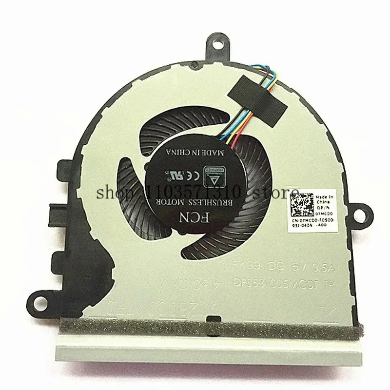 N New CPU Cooling Fan For Dell Inspiron 5570 15-5575 15-5570 P75F Series Vostro 3583 3585 07MCD0 DC28000K7F0 Radiator
N New CPU Cooling Fan For Dell Inspiron 5570 15-5575 15-5570 P75F Series Vostro 3583 3585 07MCD0 DC28000K7F0 Radiator