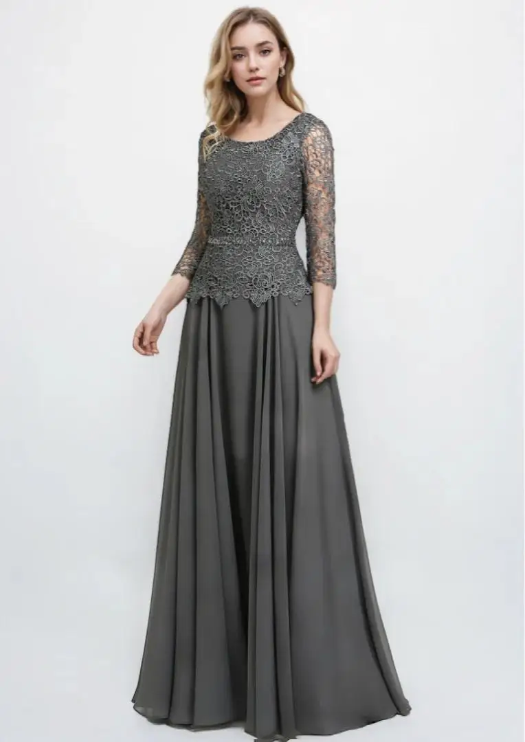 Elegant A-Line Evening Dress Scoop Neck Chiffon Floor-Length Sequins Lace Beading Mother of the Bride Dress 2025 Free Customized
Elegant A-Line Evening Dress Scoop Neck Chiffon Floor-Length Sequins Lace Beading Mother of the Bride Dress 2025 Free Customized
