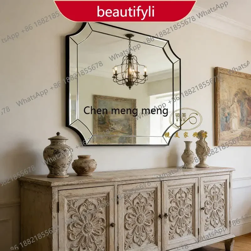 PP Light luxury wall-mounted bathroom mirror French retro bedroom vanity mirror washstand fireplace decorative mirror
PP Light luxury wall-mounted bathroom mirror French retro bedroom vanity mirror washstand fireplace decorative mirror