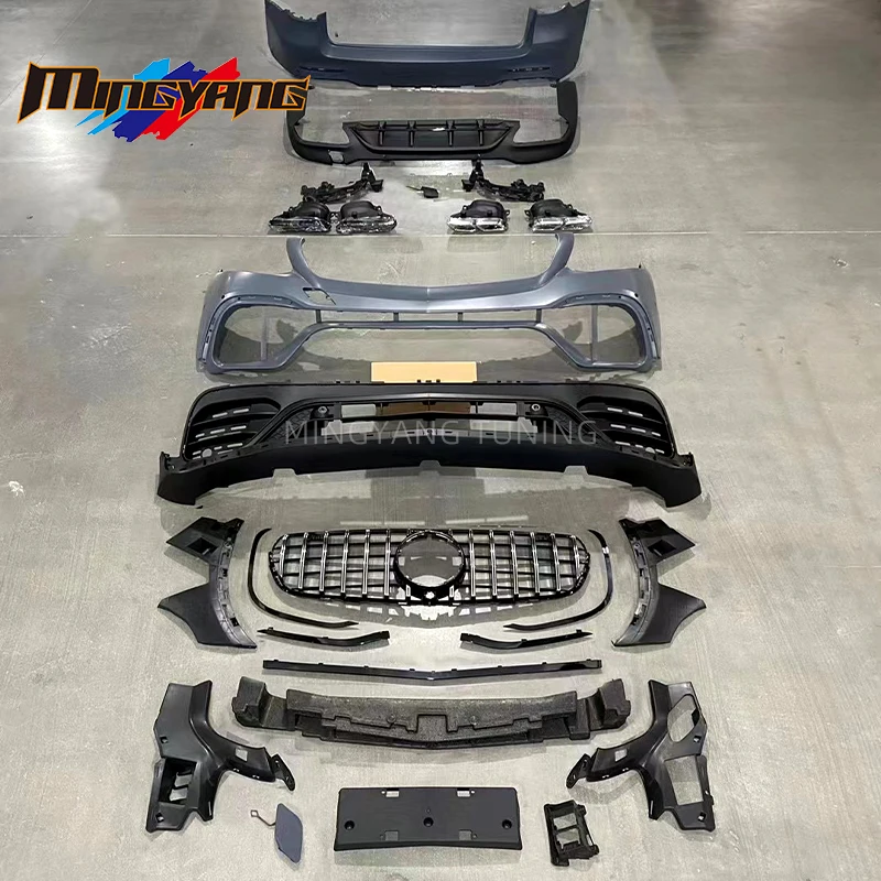 Factory Hot Selling New Arrival Glc Car Bumper Accessories Bodykit for 2016-2019 X253 GLC Upgrade to GLC63 Body Ki
Factory Hot Selling New Arrival Glc Car Bumper Accessories Bodykit for 2016-2019 X253 GLC Upgrade to GLC63 Body Ki