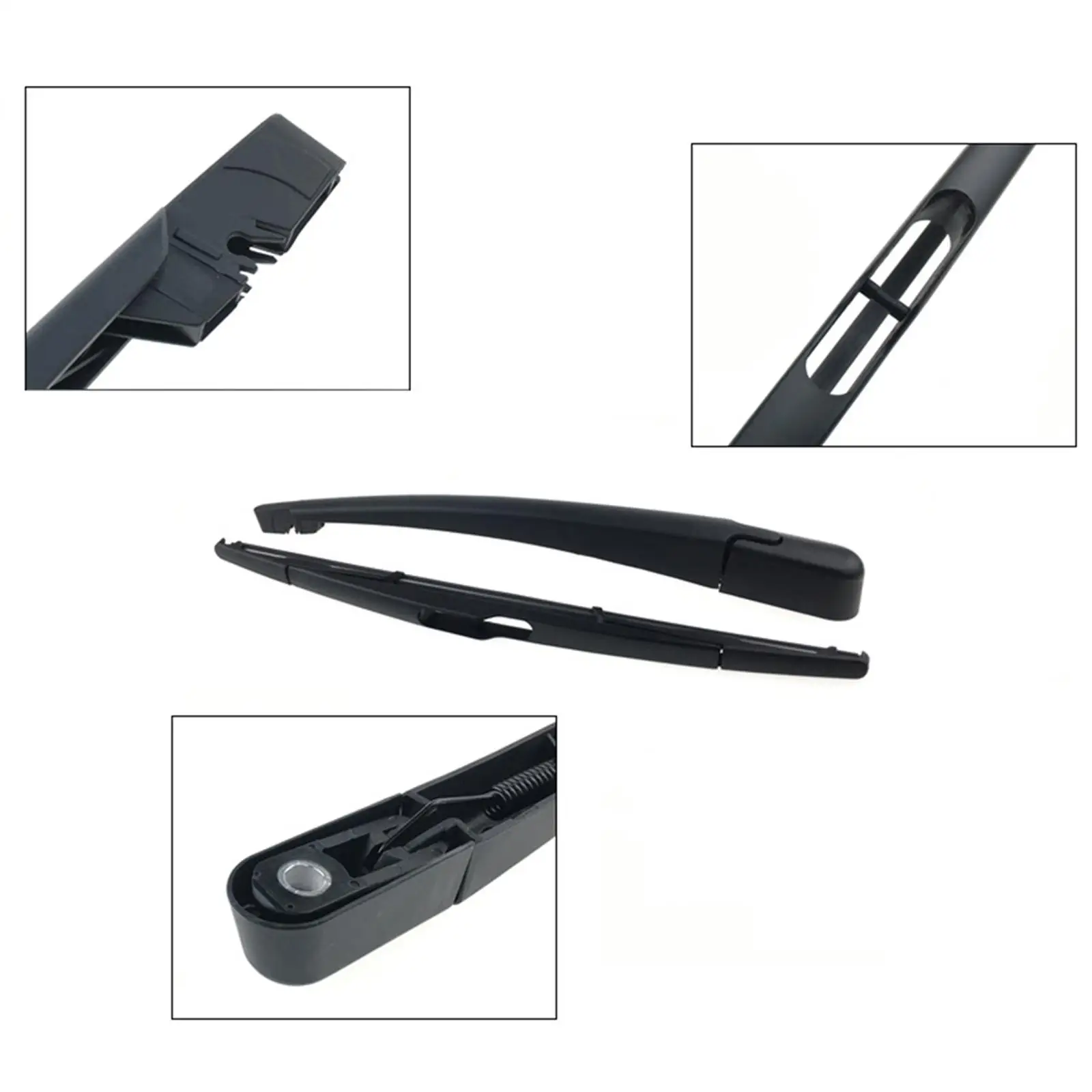 Rear Wiper Arm Blade Set Replacement for Car Repair Durable ABS Plastic Rubber All for Quest 2004-2009
Rear Wiper Arm Blade Set Replacement for Car Repair Durable ABS Plastic Rubber All for Quest 2004-2009