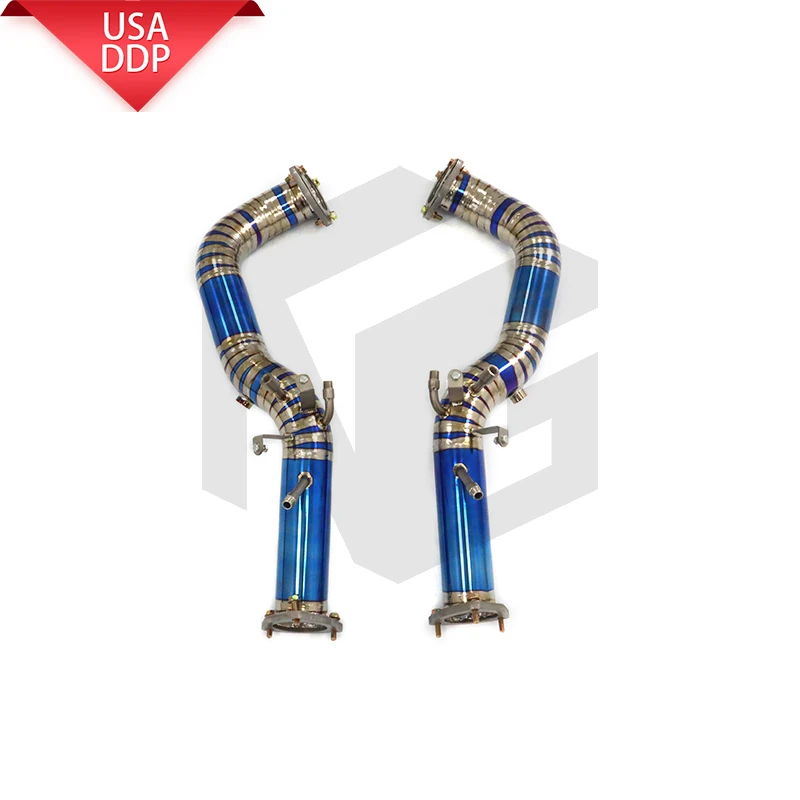 ING Catalytics Downpipe for Porsche 718 GT4 RS OPF GPF titanium alloy Exhaust System headers
ING Catalytics Downpipe for Porsche 718 GT4 RS OPF GPF titanium alloy Exhaust System headers
