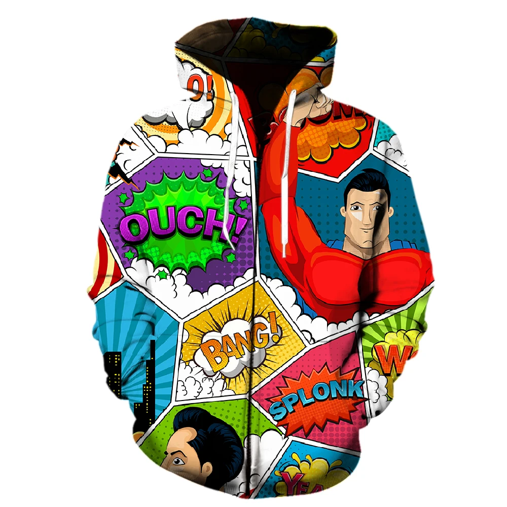 Explosion Boom Men's Zipper Hoodie Spring Hip Hop Unisex Fashion Harajuku Sweatshirts Funny 3D Print Oversized Cool Long Sleeve
Explosion Boom Men's Zipper Hoodie Spring Hip Hop Unisex Fashion Harajuku Sweatshirts Funny 3D Print Oversized Cool Long Sleeve