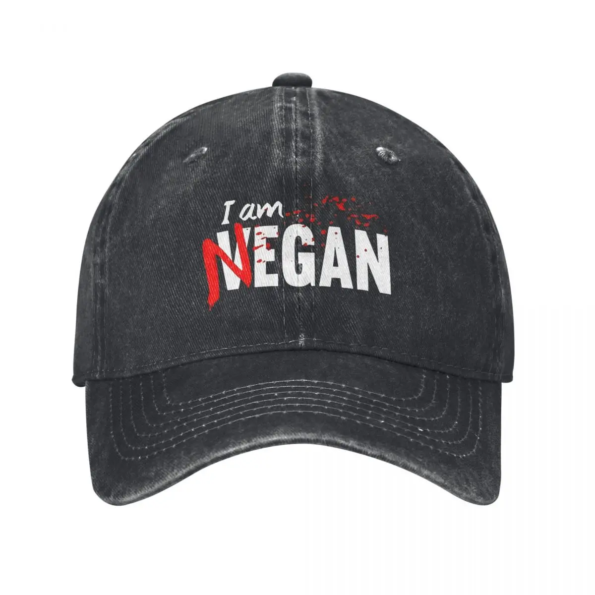 Im Negan, The Walking Dead, Negan демин Кепка Дышащий дизайн Женская шляпа Мужская бейсболка
Im Negan, The Walking Dead, Negan демин Кепка Дышащий дизайн Женская шляпа Мужская бейсболка