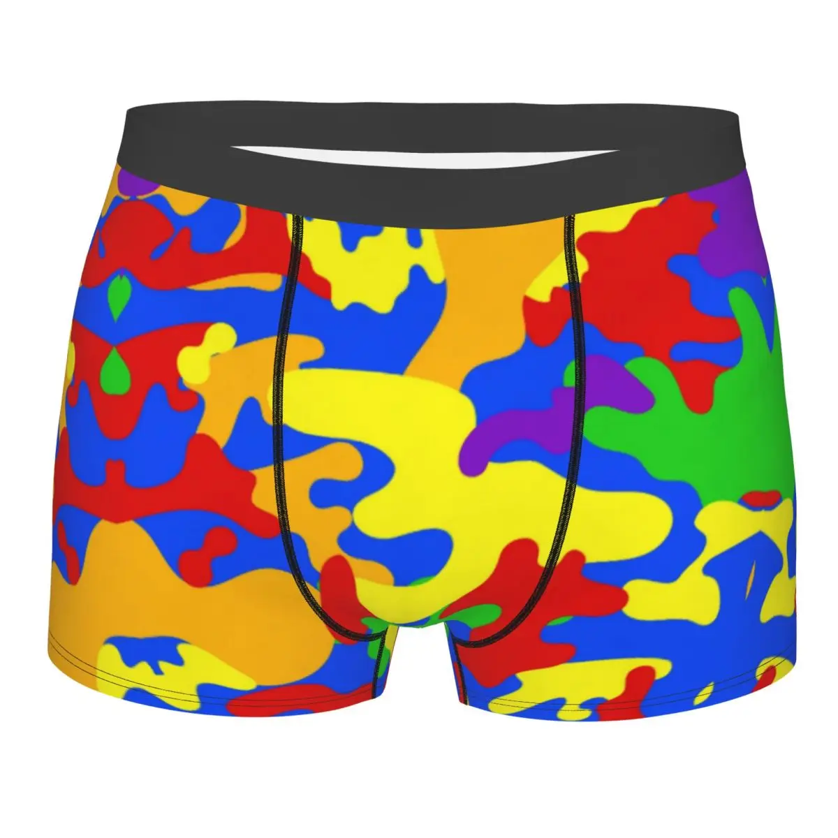 LGBT Camo Man Underwear Gay Pride Bisexual Lesbian Queer Boxer Briefs Shorts Panties Humor Breathable Underpants for Homme S-XXL
LGBT Camo Man Underwear Gay Pride Bisexual Lesbian Queer Boxer Briefs Shorts Panties Humor Breathable Underpants for Homme S-XXL