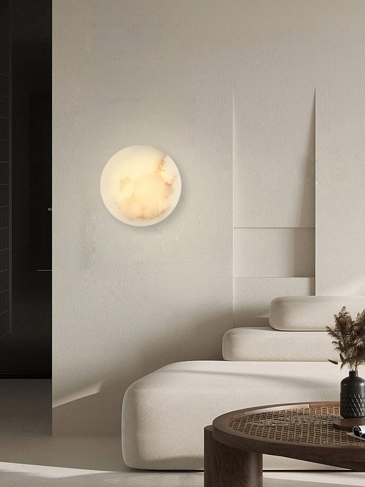 Small wall lamp in living room Nordic luxury creative circular modern minimalist bedroom bedside wall lamp
Small wall lamp in living room Nordic luxury creative circular modern minimalist bedroom bedside wall lamp