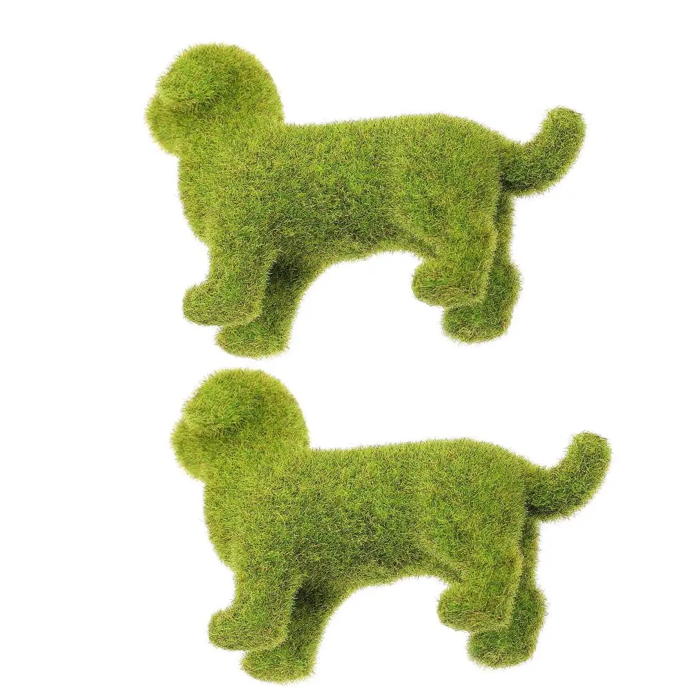 2 Pcs Simulated Puppy Ornaments Flocking Animal Decor Green Small Dog Figurine Crafts Lawn Garden Desktop Decor Artificial Small
2 Pcs Simulated Puppy Ornaments Flocking Animal Decor Green Small Dog Figurine Crafts Lawn Garden Desktop Decor Artificial Small