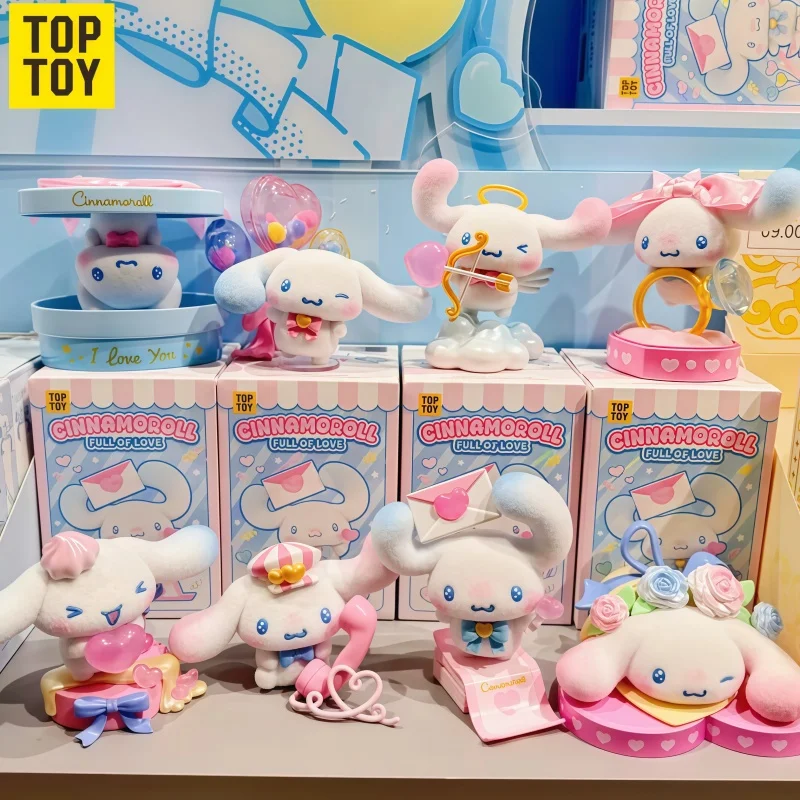 Toptoy New Authentic Cinnamoroll Full Of Love Series Blind Box Cute Flocked Figurine Desktop Ornament Decoration Surprise Gift
Toptoy New Authentic Cinnamoroll Full Of Love Series Blind Box Cute Flocked Figurine Desktop Ornament Decoration Surprise Gift