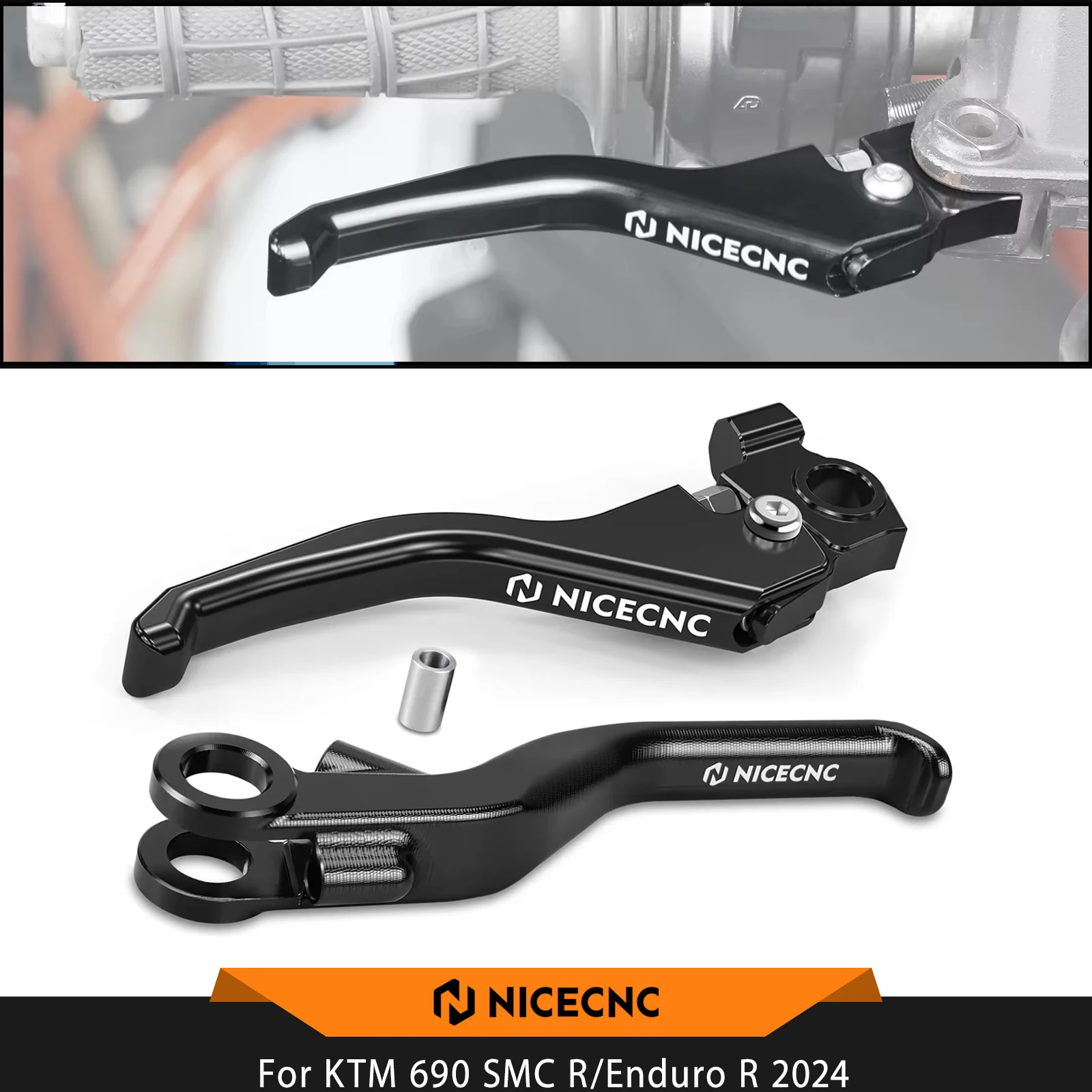 NICECNC For KTM 690 Enduro R 690 SMC R 2024 Shorty Brake Clutch Lever For Husqvarna 701 Enduro /Supermoto 2024 GasGas 700 SM/ES
NICECNC For KTM 690 Enduro R 690 SMC R 2024 Shorty Brake Clutch Lever For Husqvarna 701 Enduro /Supermoto 2024 GasGas 700 SM/ES