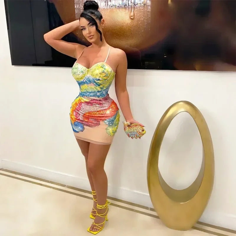 Платье GUWU с цветным принтом, стразами и бриллиантами для женщин, для дня рождения, вечеринки, клуба, на тонких бретелях, без бретелек, облегающее, с открытой спиной
Платье GUWU с цветным принтом, стразами и бриллиантами для женщин, для дня рождения, вечеринки, клуба, на тонких бретелях, без бретелек, облегающее, с открытой спиной