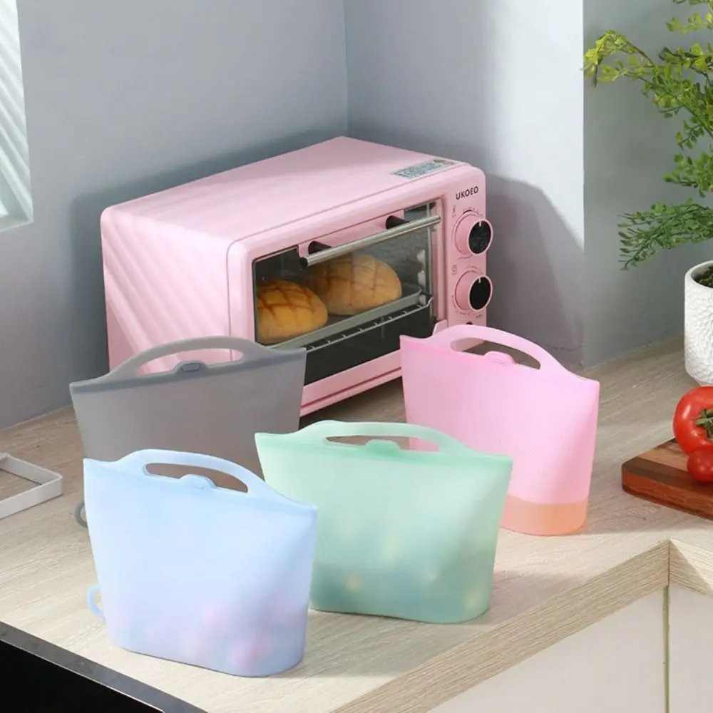 1000/1200ml Fresh-keeping Bag Self-Sealing Food-grade Silicone Food Packaging Bag Leakproof Reusable Food Storage Bag
1000/1200ml Fresh-keeping Bag Self-Sealing Food-grade Silicone Food Packaging Bag Leakproof Reusable Food Storage Bag