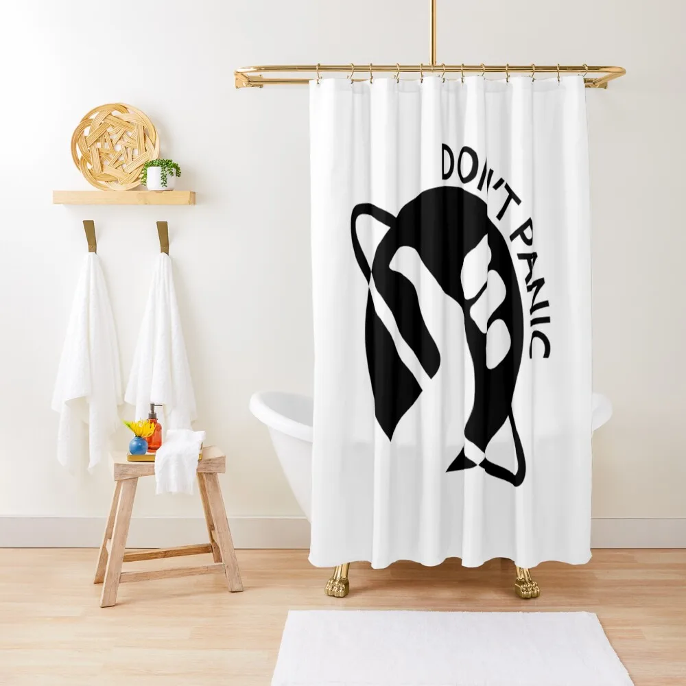Dont Panic Shower Curtain Funny Shower Luxury Bathroom Shower Waterproof Bath And Anti-Mold Bathroom Box Curtain
Dont Panic Shower Curtain Funny Shower Luxury Bathroom Shower Waterproof Bath And Anti-Mold Bathroom Box Curtain