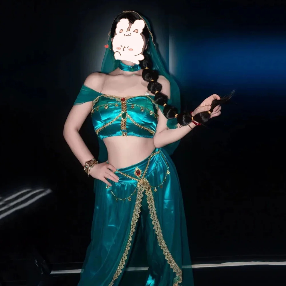 Костюм для танцев в стиле сексуальной богини: египетская царица, восточный танец, индийский танец, экзотический костюм для выступлений в отеле и ночном клубе
Костюм для танцев в стиле сексуальной богини: египетская царица, восточный танец, индийский танец, экзотический костюм для выступлений в отеле и ночном клубе