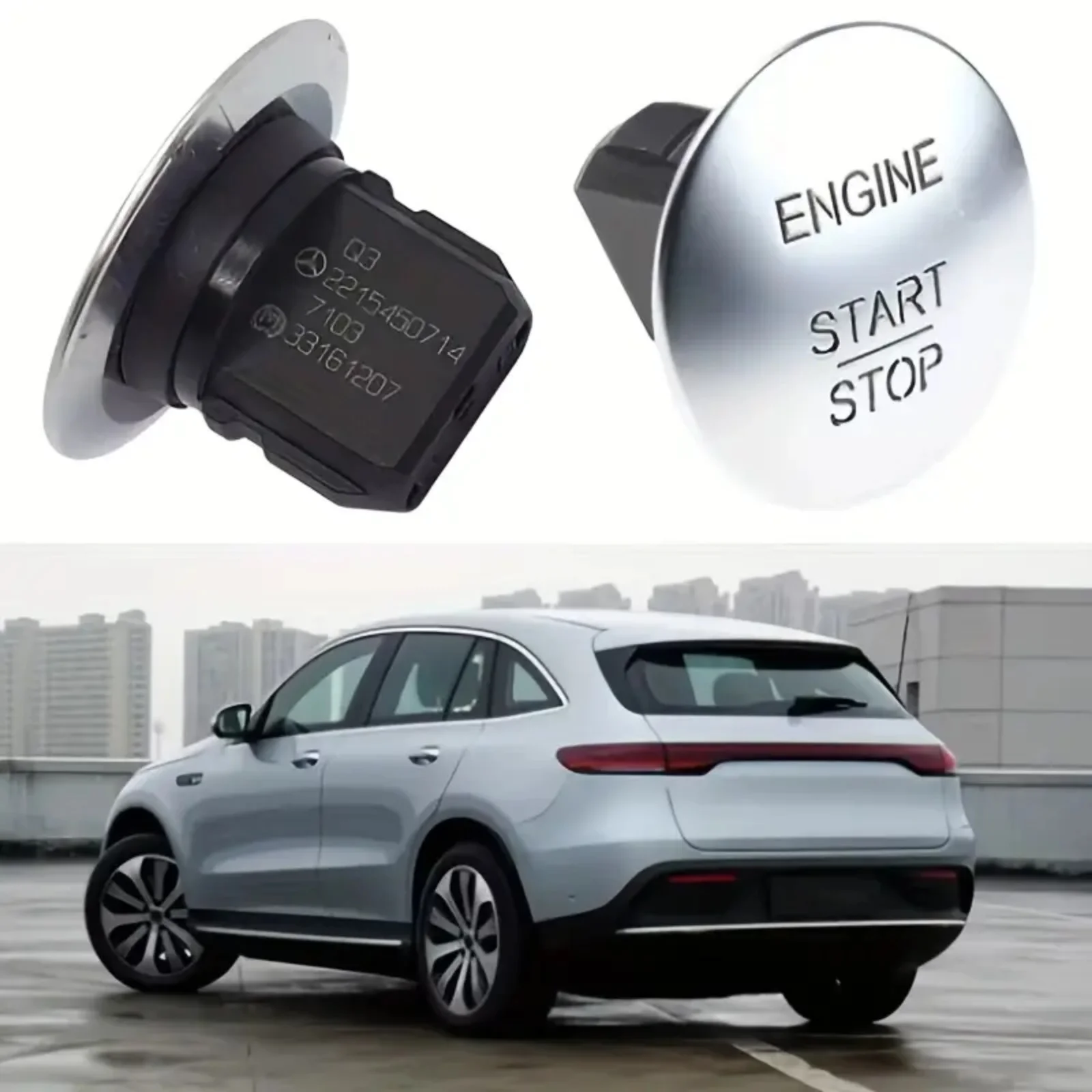 1 шт., кнопка запуска без ключа двигателя для Mercedes-Benz W164 W205 A2215450714, автомобильные аксессуары, прочная кнопка запуска/стопа автомобиля 
1 шт., кнопка запуска без ключа двигателя для Mercedes-Benz W164 W205 A2215450714, автомобильные аксессуары, прочная кнопка запуска/стопа автомобиля