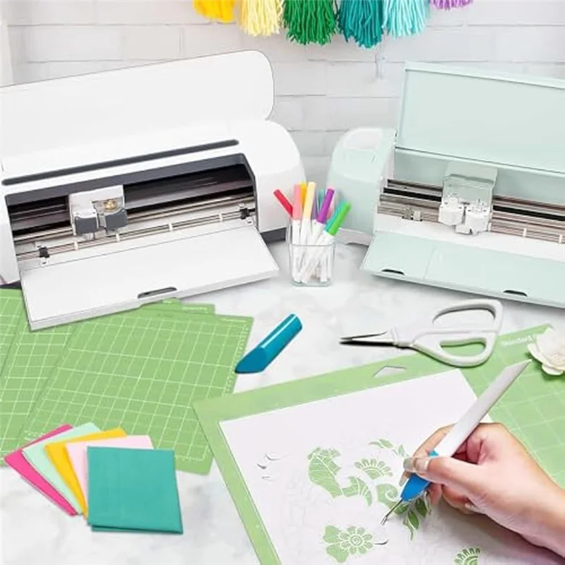 5Pcs Cutting Mats For Cricut-12X12inch Green Standard Grip Cutting Mats For Cricut Explore Air 2/ Maker 2/3 Accessories-AC17
5Pcs Cutting Mats For Cricut-12X12inch Green Standard Grip Cutting Mats For Cricut Explore Air 2/ Maker 2/3 Accessories-AC17
