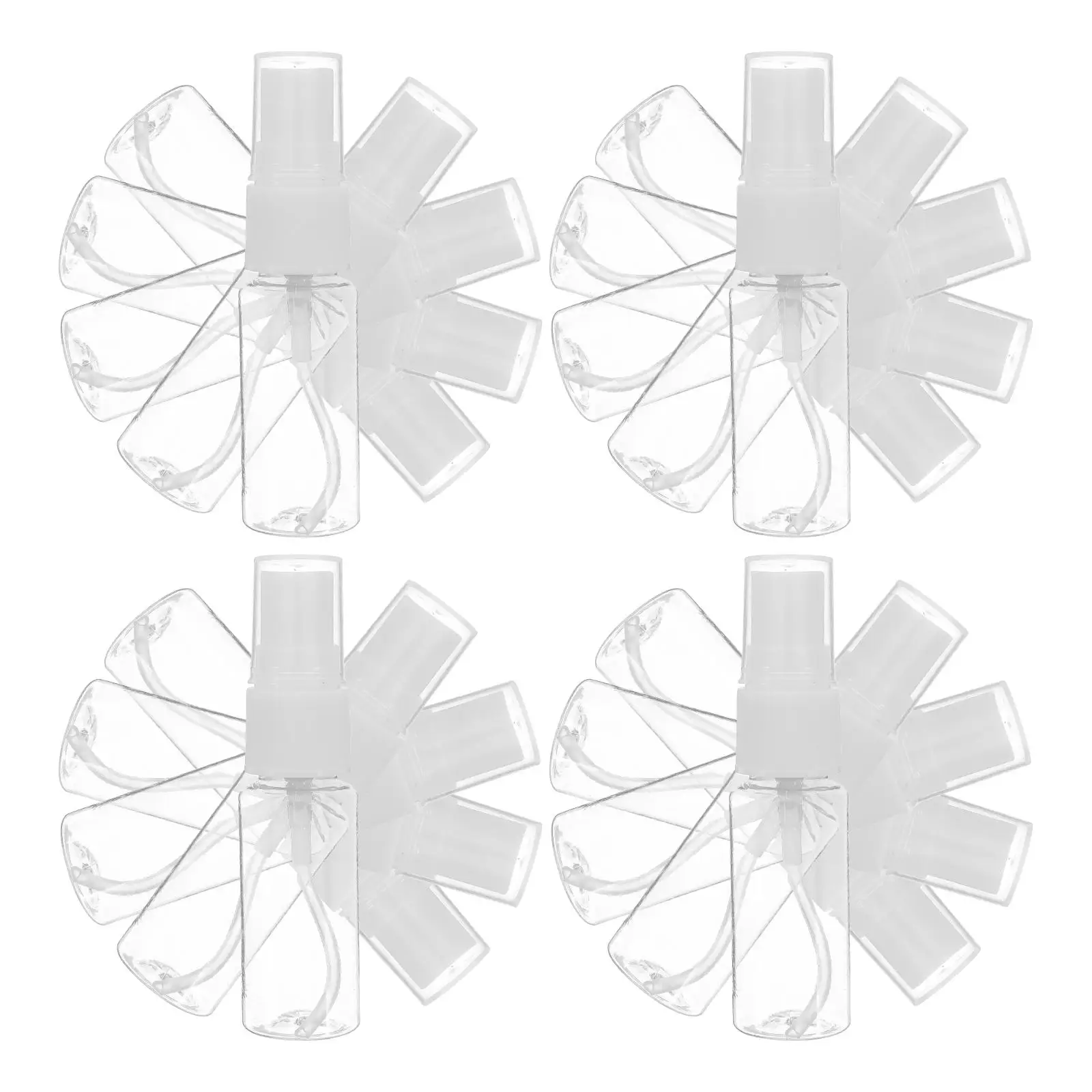 20 Pcs Portable Spray Bottle Mini Empty Refillable for Travel Scent Liquids Makeup Water Based Products Durable Practical
20 Pcs Portable Spray Bottle Mini Empty Refillable for Travel Scent Liquids Makeup Water Based Products Durable Practical