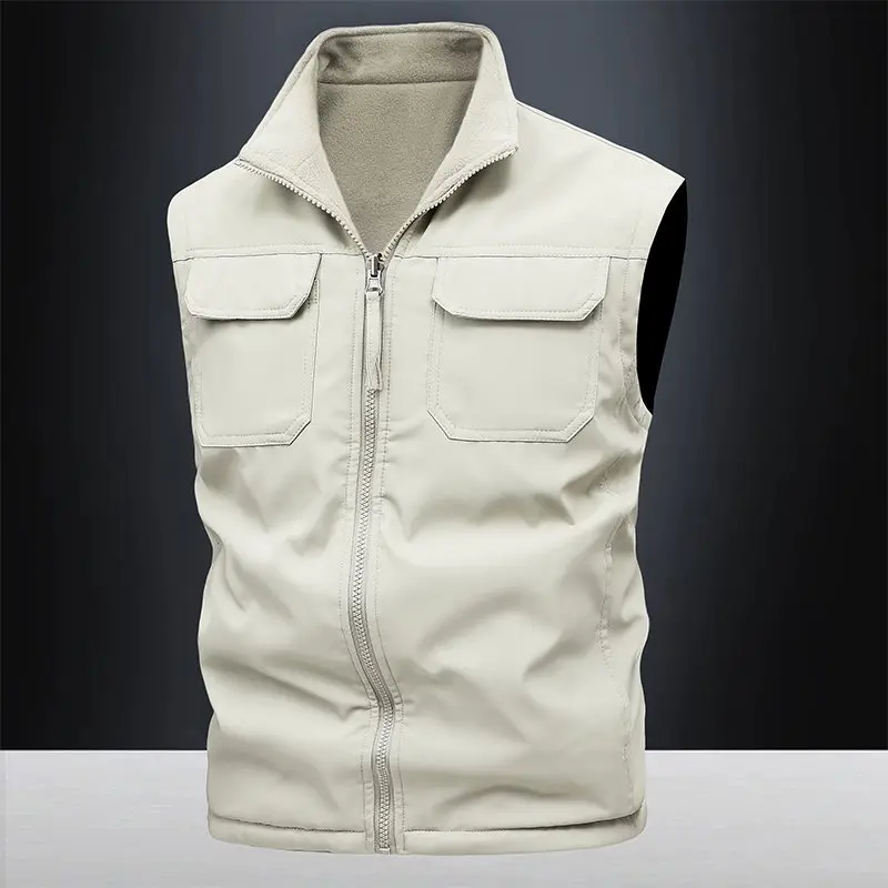 Outdoor Fishing Men's Casual Double-Sided Wear Vest M8XL Large Size Workwear Jacket Nylon Fabric Other Material 100%
Outdoor Fishing Men's Casual Double-Sided Wear Vest M8XL Large Size Workwear Jacket Nylon Fabric Other Material 100%