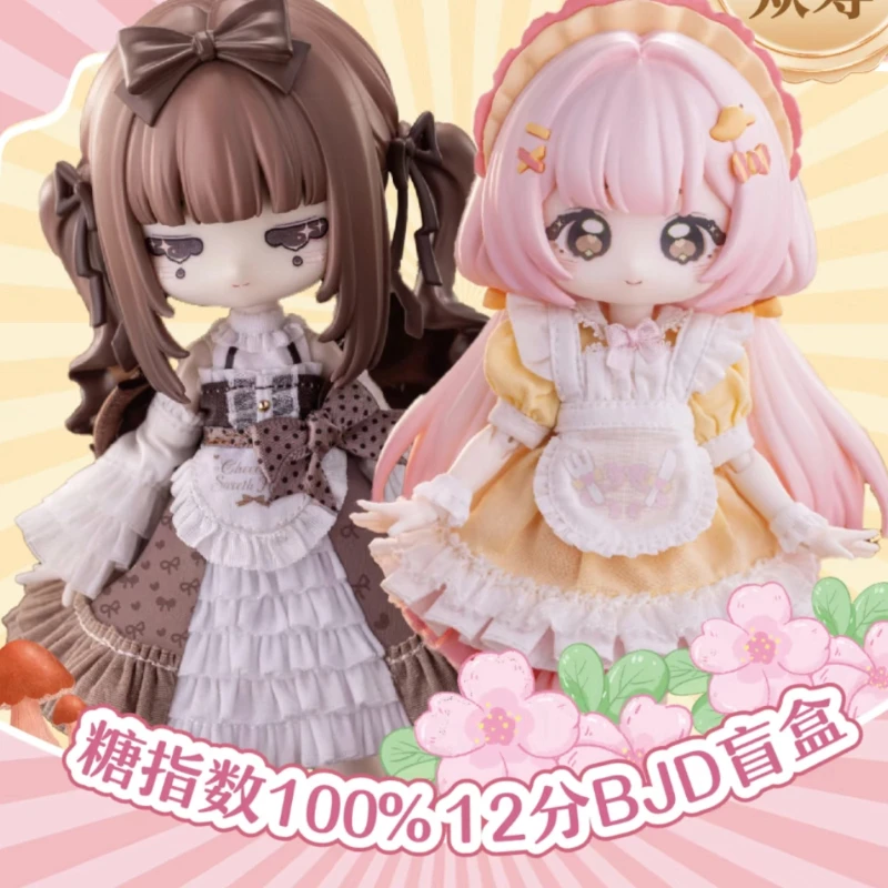 Moowooart 1/12 Bjd Sugar 100% Series Dessert Series Girls Bjd Joint Articulated Action Figure Kawaii Desktop Collectible Toys
Moowooart 1/12 Bjd Sugar 100% Series Dessert Series Girls Bjd Joint Articulated Action Figure Kawaii Desktop Collectible Toys