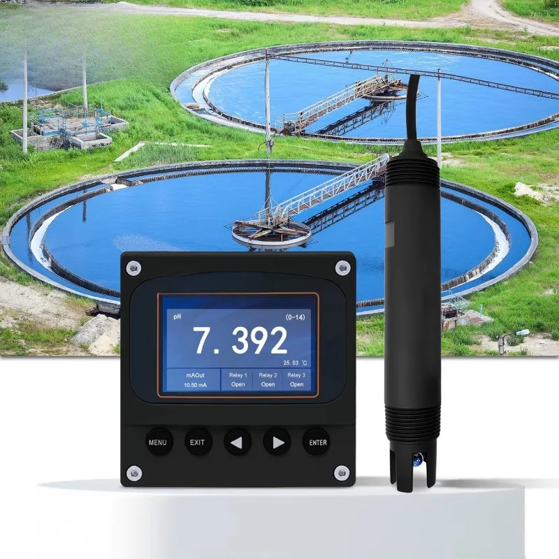 High quality pH sensor for water treatment pH controller Long life pH sensor Electrode transmitter
High quality pH sensor for water treatment pH controller Long life pH sensor Electrode transmitter