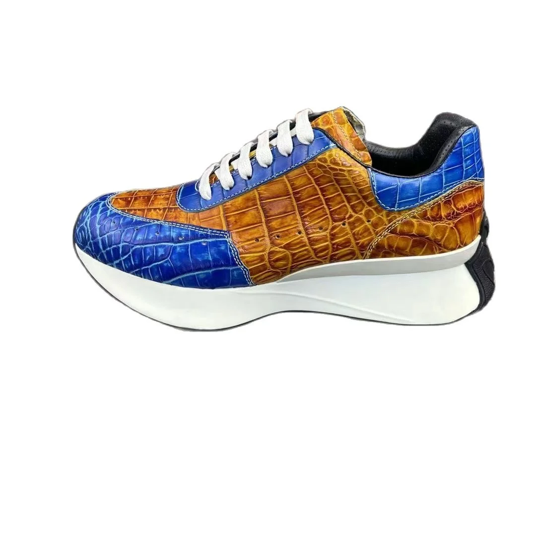 2023 new arrival Fashion Crocodile Skin causal shoes men,male Genuine leather Sneakers PDD148
2023 new arrival Fashion Crocodile Skin causal shoes men,male Genuine leather Sneakers PDD148