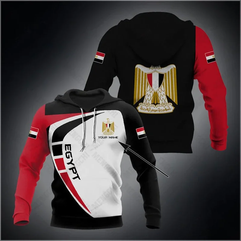 Custom Name Egypt Emblem Pattern Hoodies Unisex Loose Fashion Sweatshirts Boys and Girls Casual Clothing Oversized Streetwear
Custom Name Egypt Emblem Pattern Hoodies Unisex Loose Fashion Sweatshirts Boys and Girls Casual Clothing Oversized Streetwear