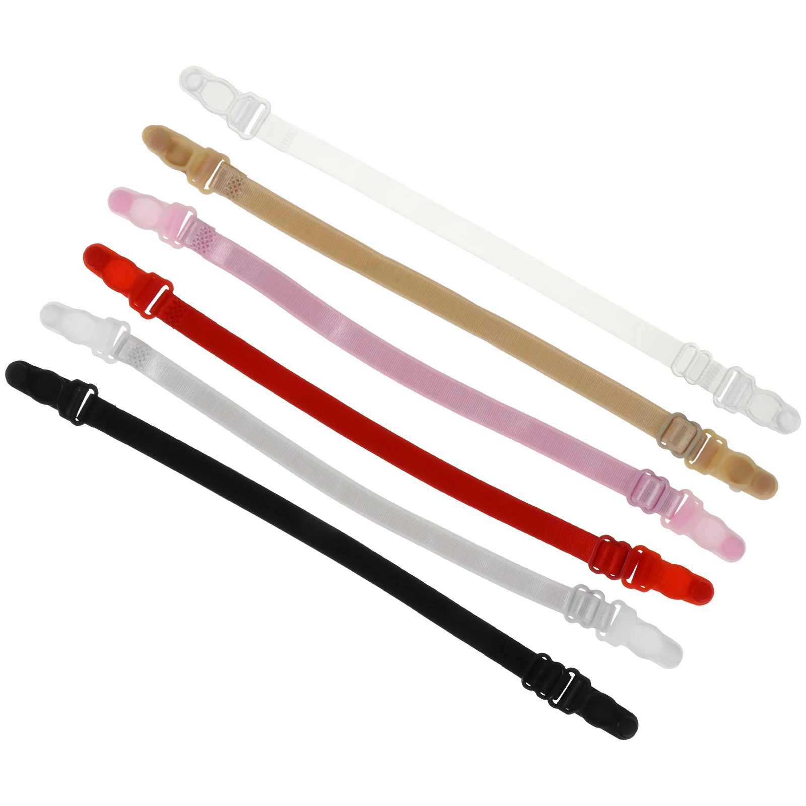 6pcs Bra Holders Elastic Non-slip Adjustable Buckles Tubular Elastic Bra Straps Straps Sports Underwear Accessories
6pcs Bra Holders Elastic Non-slip Adjustable Buckles Tubular Elastic Bra Straps Straps Sports Underwear Accessories