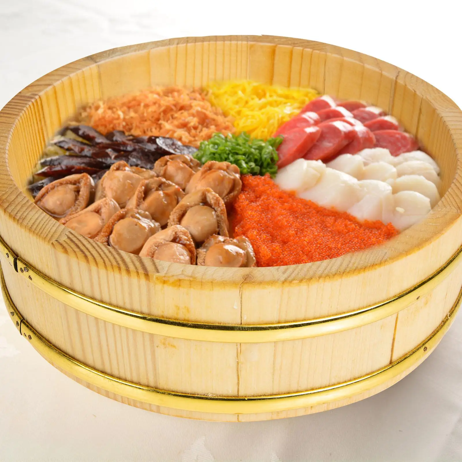 Sushi Bucket 25cm Rice Mixing Tub Smooth Easy Cleaning Large Capacity Kitchen Gadget Food Container Round Wooden
Sushi Bucket 25cm Rice Mixing Tub Smooth Easy Cleaning Large Capacity Kitchen Gadget Food Container Round Wooden