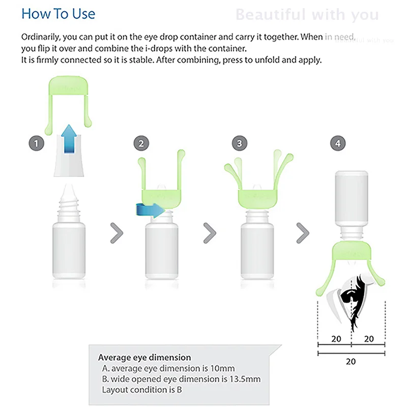 Professional Silicone Eye Drop Bottle Helper Eyedrops Holder Drop Clear Eye Redness Fatigue Relief Eyestrain
Professional Silicone Eye Drop Bottle Helper Eyedrops Holder Drop Clear Eye Redness Fatigue Relief Eyestrain