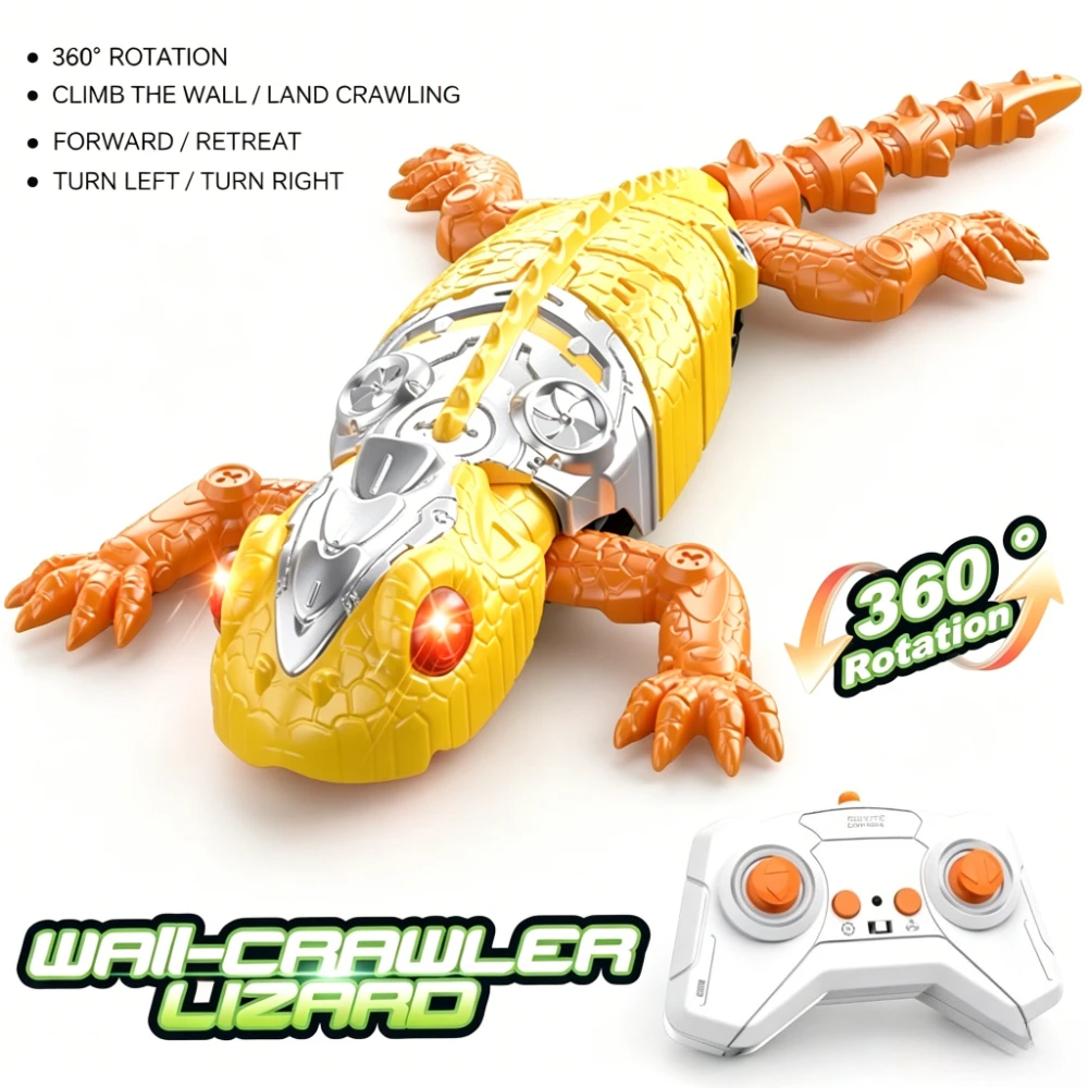 Rechargeable Remote Control Wall Climbing Lizard RC Gecko Chameleon Animal Toy Birthday Toy Gifts for Adults
Rechargeable Remote Control Wall Climbing Lizard RC Gecko Chameleon Animal Toy Birthday Toy Gifts for Adults
