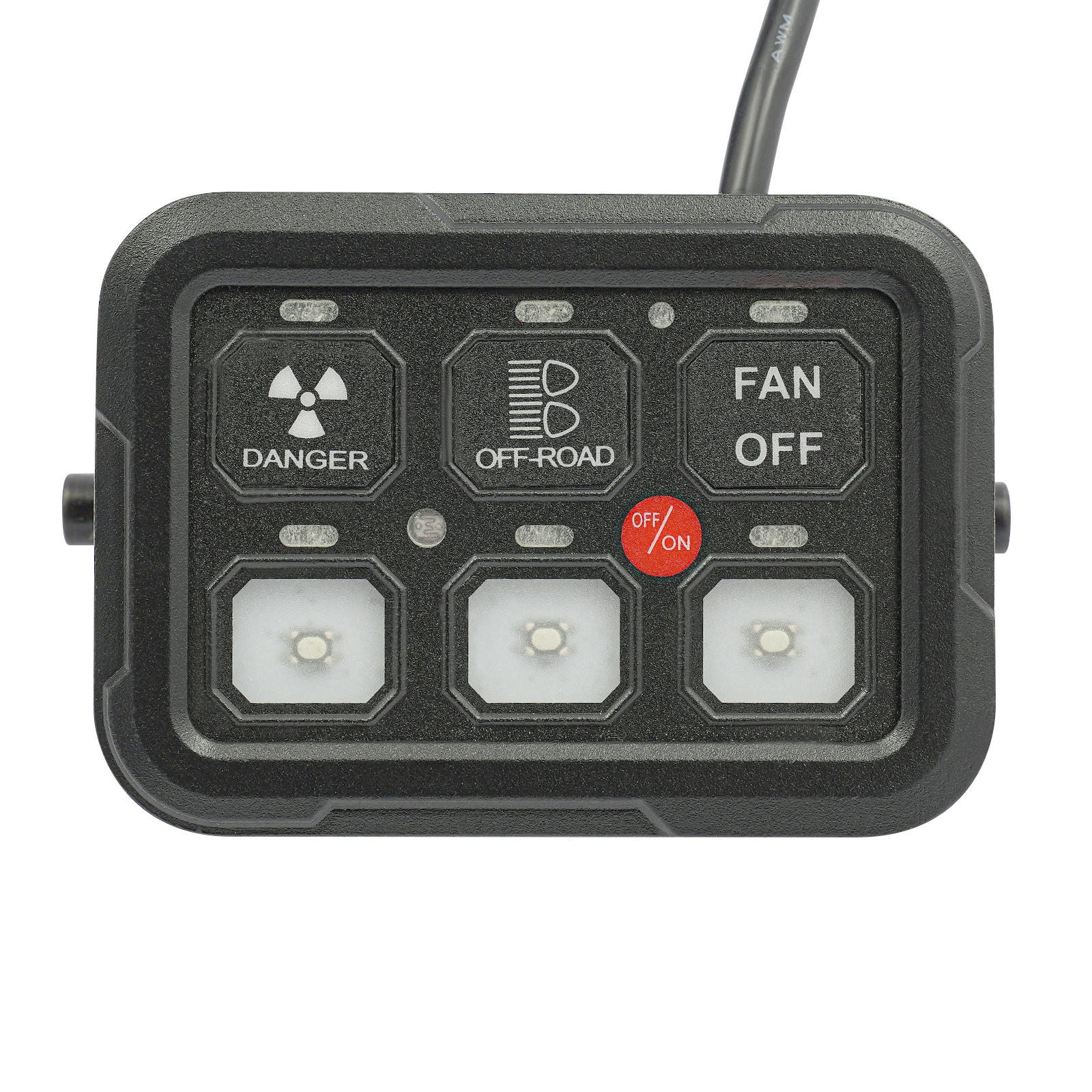 RGB 6 Gang Switch Panel, 12V-24V 6 Gang Switch Panel, Switch Panel with LED Light Background for Yacht Car Truck SUV ATV Boat
RGB 6 Gang Switch Panel, 12V-24V 6 Gang Switch Panel, Switch Panel with LED Light Background for Yacht Car Truck SUV ATV Boat