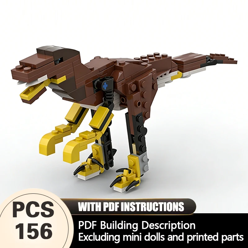 Creators Animal Series Model MOC Building Bricks Brown Dinosaur Modular Technology Gifts Holiday Assemble Children Toys Suit
Creators Animal Series Model MOC Building Bricks Brown Dinosaur Modular Technology Gifts Holiday Assemble Children Toys Suit