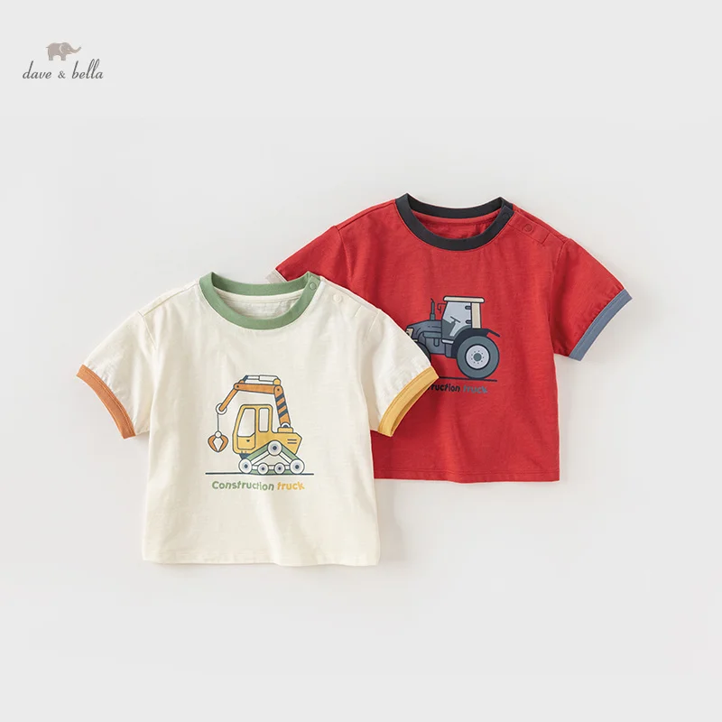 Dave Bella 2025 New Summer Boy’s Baby T-Shirt Children Top Cotton Short Sleeve Undershirt Cartoon Casual Outdoor Sport DB2240686
Dave Bella 2025 New Summer Boy’s Baby T-Shirt Children Top Cotton Short Sleeve Undershirt Cartoon Casual Outdoor Sport DB2240686