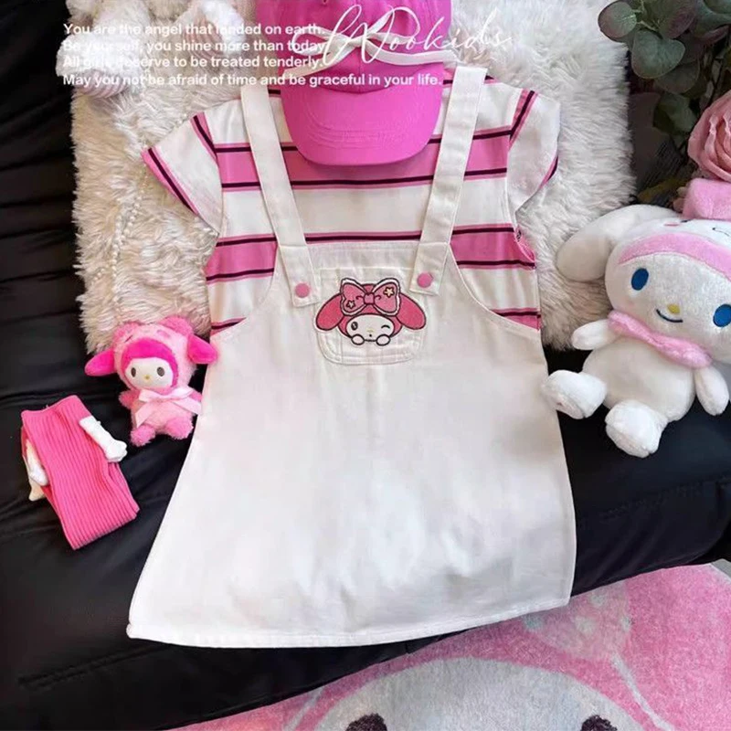 My Melody Kuromi Girl Summer Dress Straight Skirt A-Line Skirt College Style Cotton Breathable Soft Cartoon Cute Festival Gift
My Melody Kuromi Girl Summer Dress Straight Skirt A-Line Skirt College Style Cotton Breathable Soft Cartoon Cute Festival Gift