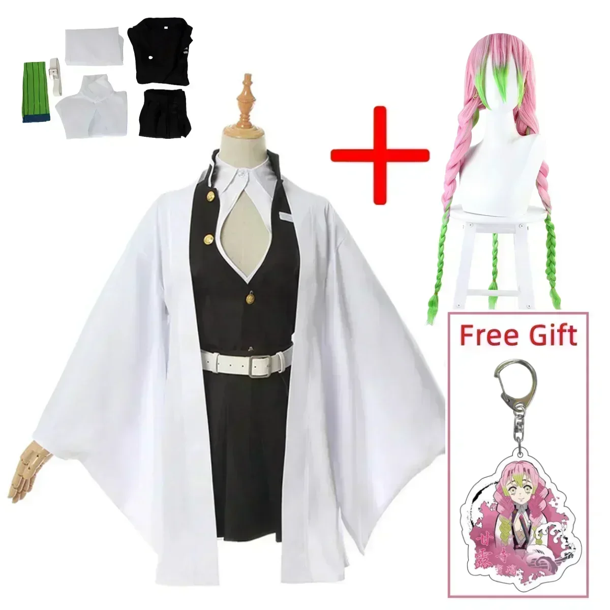 2025 Halloween Anime Kanroji Mitsuri Cosplay Kostuum Kimetsu No Yaiba Kostuum Kimono Uniform Kanroji Mitsuri Pruik Halloween
2025 Halloween Anime Kanroji Mitsuri Cosplay Kostuum Kimetsu No Yaiba Kostuum Kimono Uniform Kanroji Mitsuri Pruik Halloween