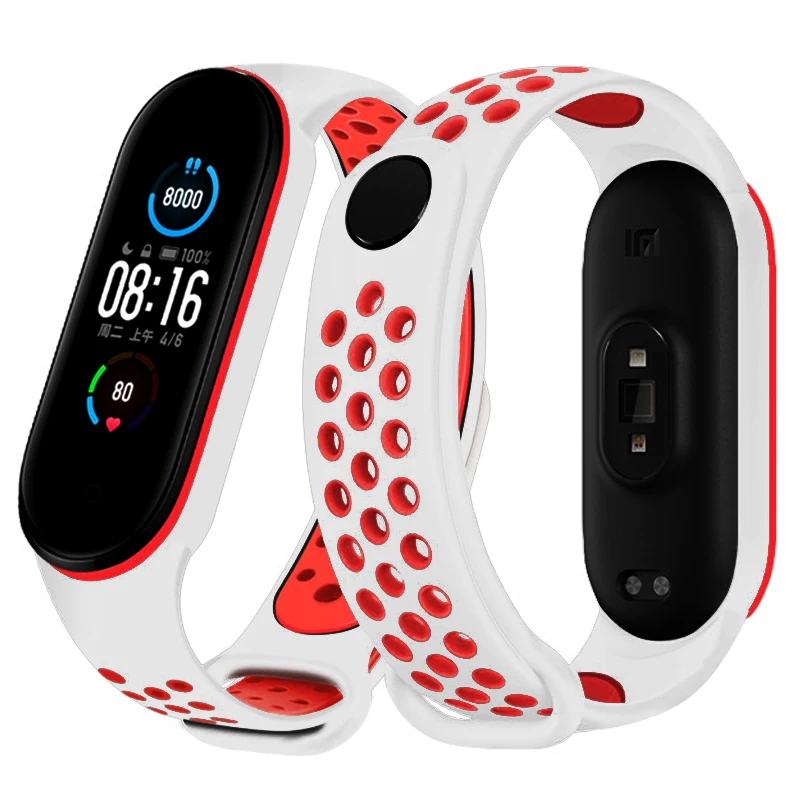Silicone Strap For Xiaomi Mi band 7 6 5 4 3 Sports breathable Mi Band 7 bracelet wristband For Mi Band 6 strap Mi Band 5 Correa
Silicone Strap For Xiaomi Mi band 7 6 5 4 3 Sports breathable Mi Band 7 bracelet wristband For Mi Band 6 strap Mi Band 5 Correa