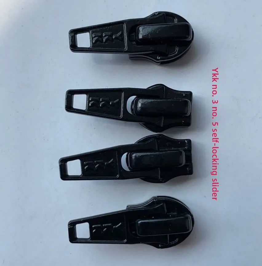 30pieces YKK Zipper No. 3 No. 5 Self-locking Slider Nylon Waterproof High Density with Lock
30pieces YKK Zipper No. 3 No. 5 Self-locking Slider Nylon Waterproof High Density with Lock