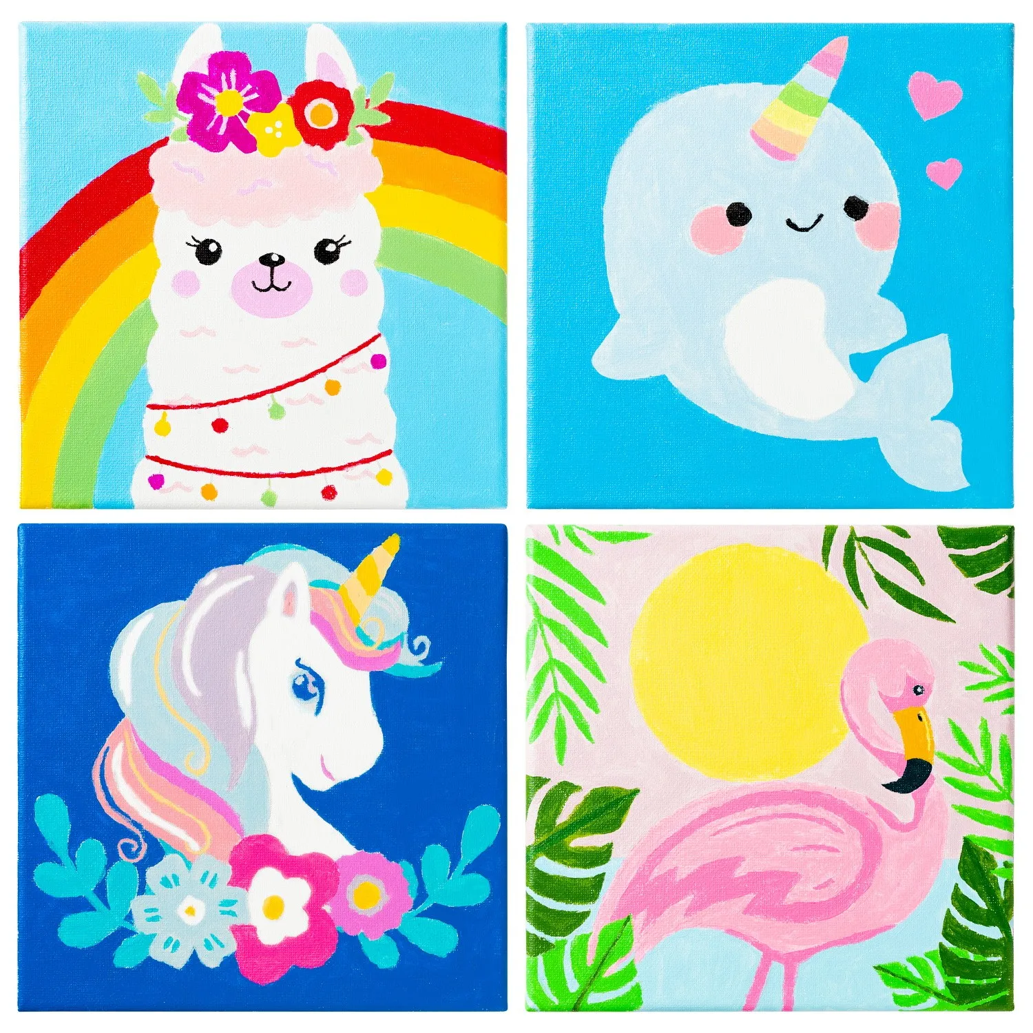 4Pcs Creative Mixed Animals Digital Oil Painting Craft Kit Diy Filling The Color for School Classes Teaching Supplies
4Pcs Creative Mixed Animals Digital Oil Painting Craft Kit Diy Filling The Color for School Classes Teaching Supplies