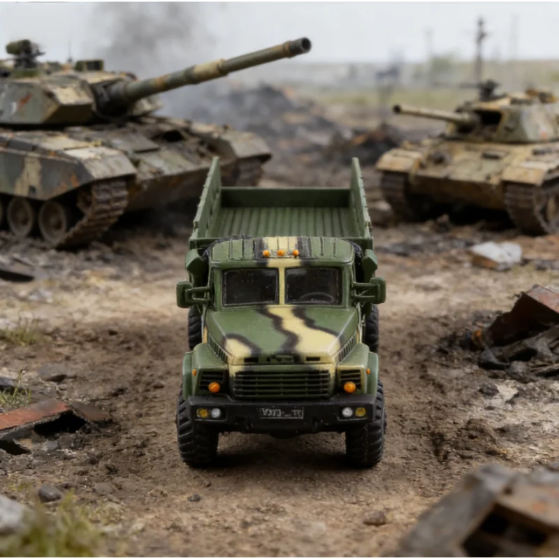 Масштабная модель 1/72: Российский тяжелый грузовик-транспортер КРАЗ-260 из литой смолы, бронетехника, коллекционная игрушка для фанатов, украшение, подарок для демонстрации
Масштабная модель 1/72: Российский тяжелый грузовик-транспортер КРАЗ-260 из литой смолы, бронетехника, коллекционная игрушка для фанатов, украшение, подарок для демонстрации