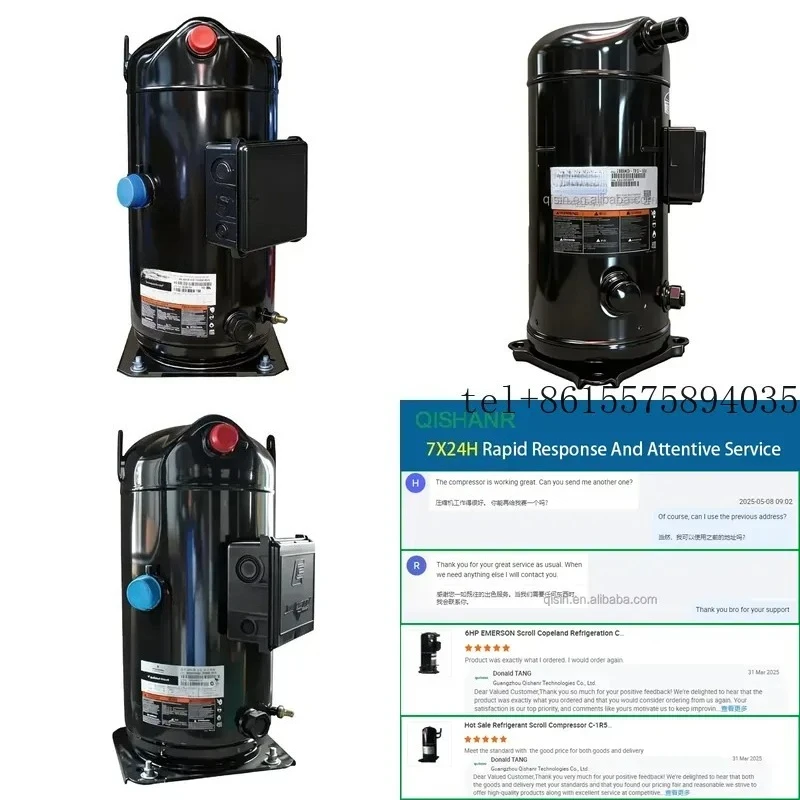 Hot Copeland ZB95KQ-TFD-551 Scroll Compressor R134a 12HP for Middle Temperature Cold Storage Freezer
Hot Copeland ZB95KQ-TFD-551 Scroll Compressor R134a 12HP for Middle Temperature Cold Storage Freezer