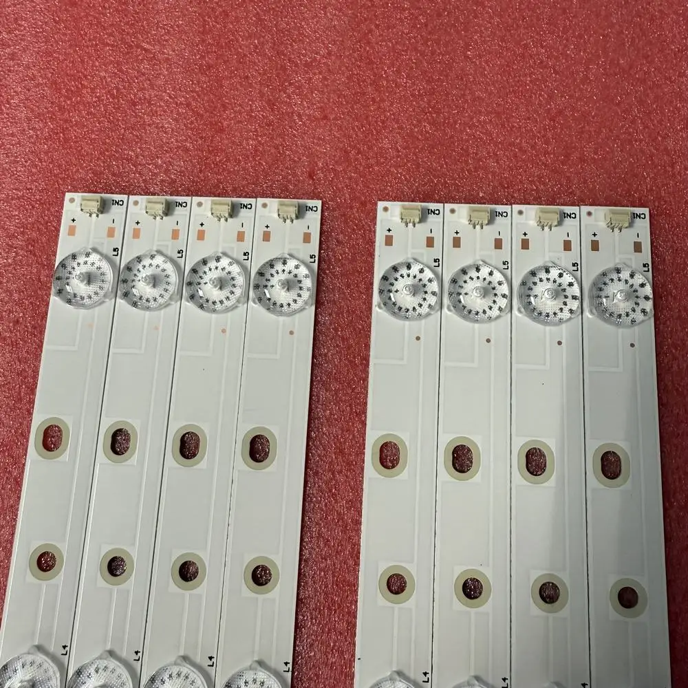 8pcs/set LED backlight strip for 5LED AKAI 50" AKTV500 MS-L0967-L V2 V3 V4 R72-50D04-017-13 21MQ300D
8pcs/set LED backlight strip for 5LED AKAI 50" AKTV500 MS-L0967-L V2 V3 V4 R72-50D04-017-13 21MQ300D