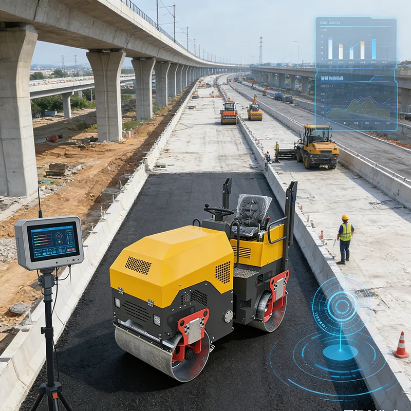 Customized Municipal Road Roller Compactor Double Drum Vibratory Small Machinery For Sidewalk Square And Park Path
Customized Municipal Road Roller Compactor Double Drum Vibratory Small Machinery For Sidewalk Square And Park Path