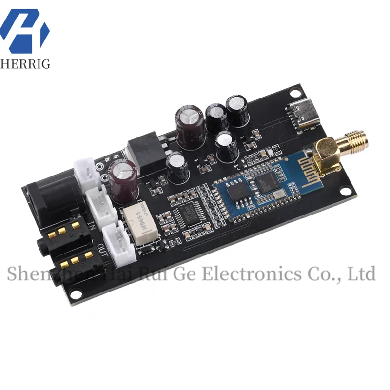 APTX QCC3034 Modified Power Amplifier Audio DIY Bluetooth 5.1 Lossless Decoder Board with Zero Noise PCM5102A
APTX QCC3034 Modified Power Amplifier Audio DIY Bluetooth 5.1 Lossless Decoder Board with Zero Noise PCM5102A